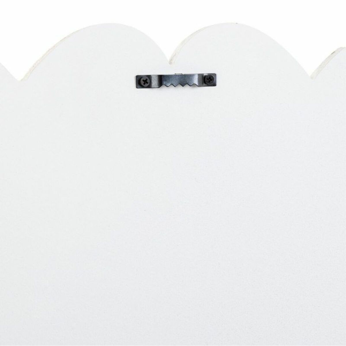 Decoración de Pared Alexandra House Living Blanco Madera de abeto Madera MDF 3 x 60 x 60 cm