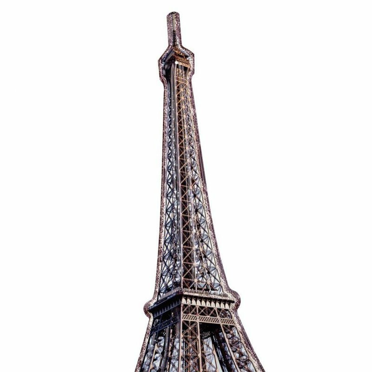 Placa de Pared Alexandra House Living Hierro 80 x 1 x 43 cm Torre Eiffel