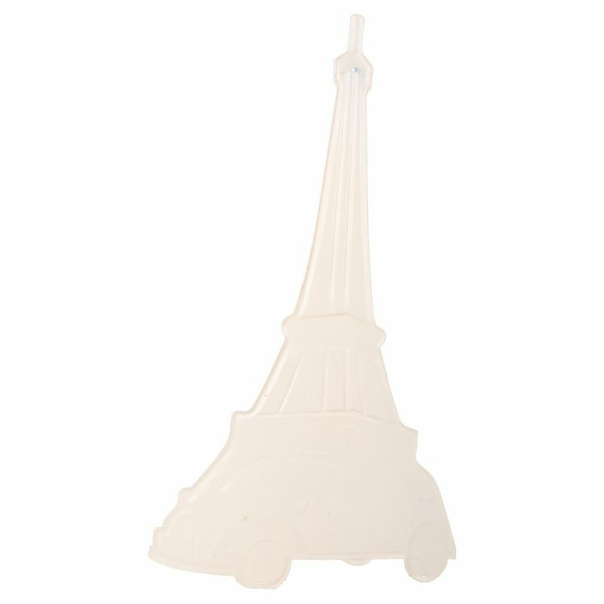 Placa de Pared Alexandra House Living Hierro 80 x 1 x 43 cm Torre Eiffel