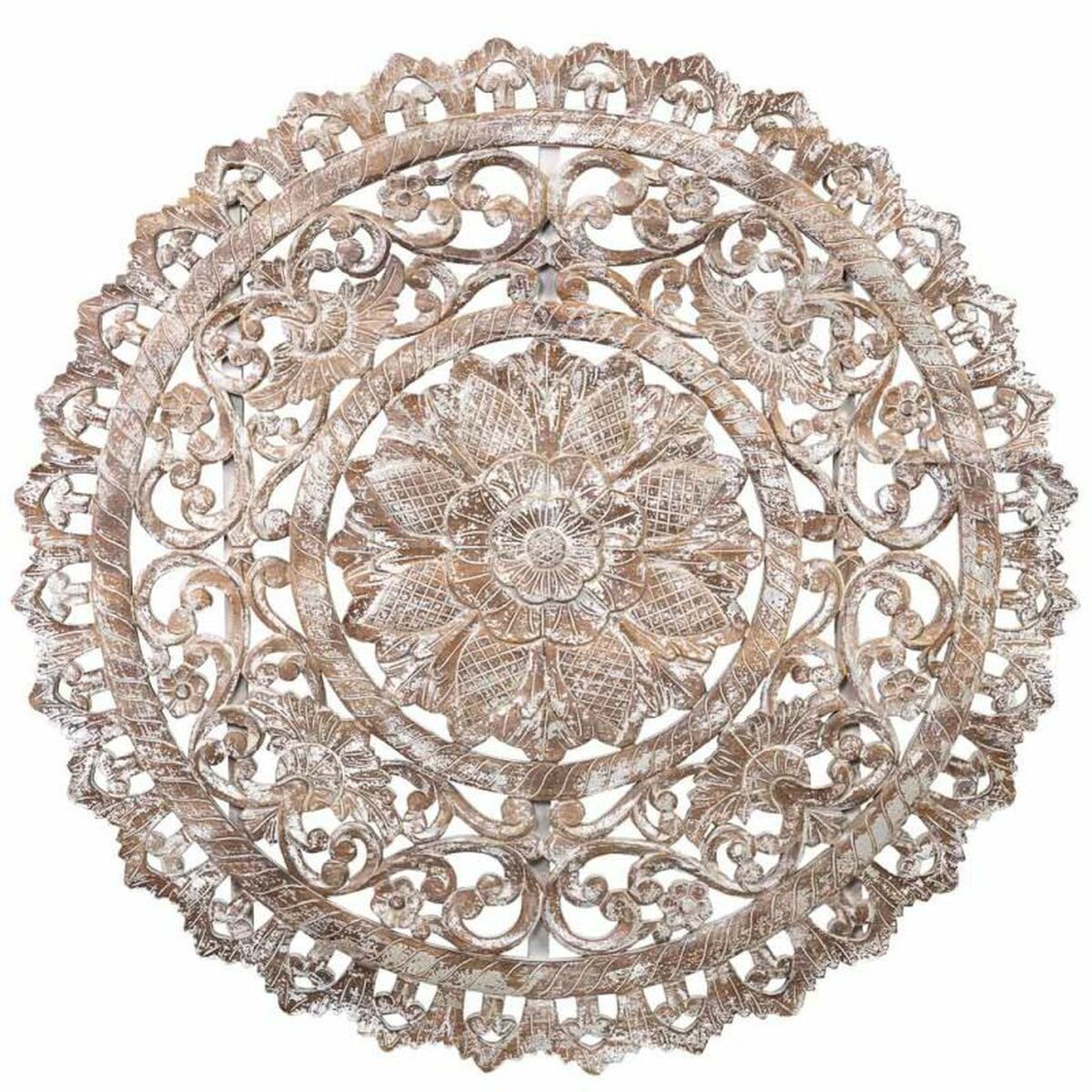 Decoración de Pared Alexandra House Living Madera de mango 5 x 150 x 150 cm