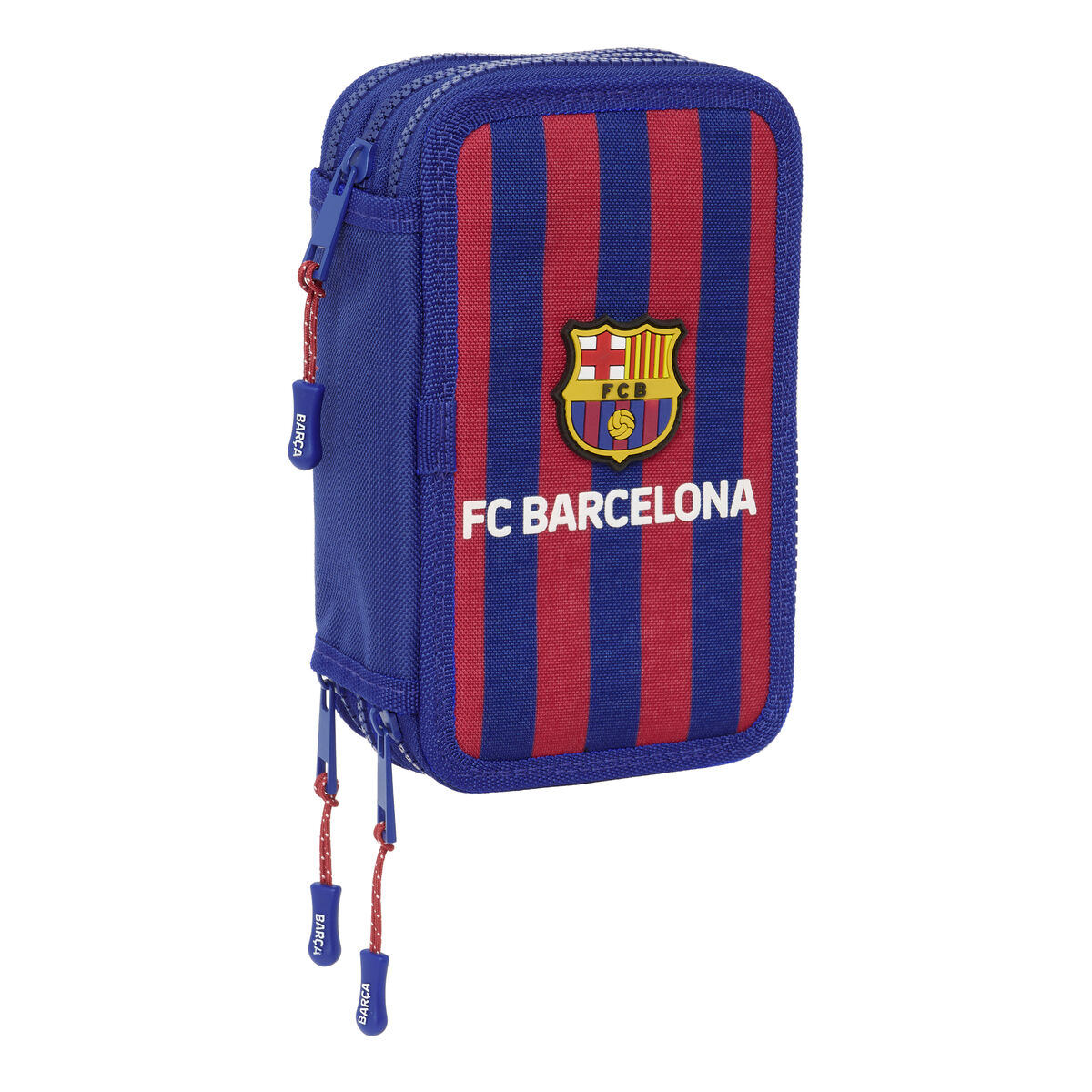 Plumier Triple F.C. Barcelona 24/25 Granate Azul marino 12,5 x 19,5 x 5,5 cm 36 Piezas
