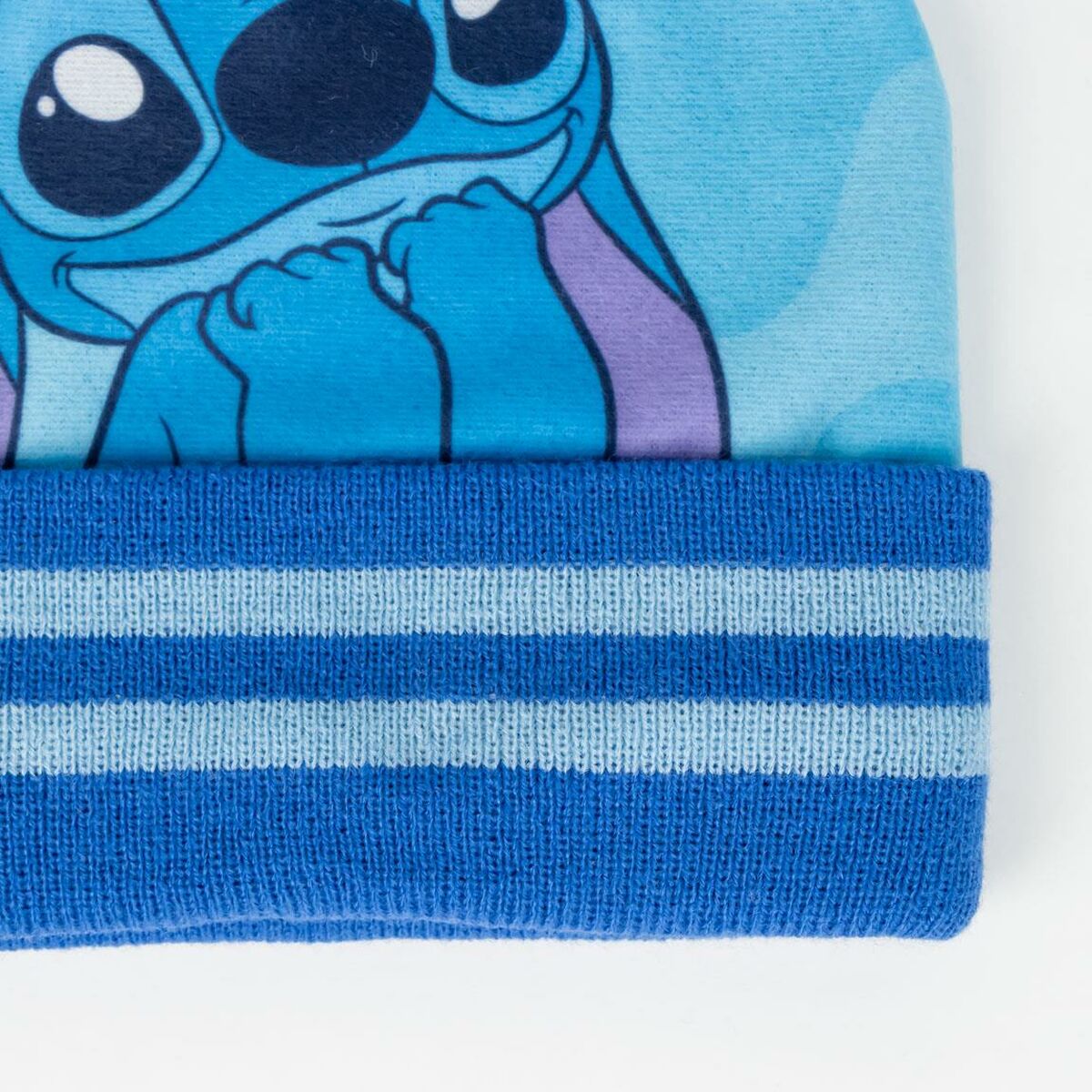 Gorro y Guantes Stitch Azul claro