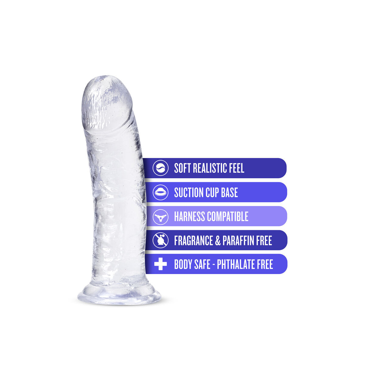 Consolador Realista Blush B yours TPE Ø 5 cm (19 cm)