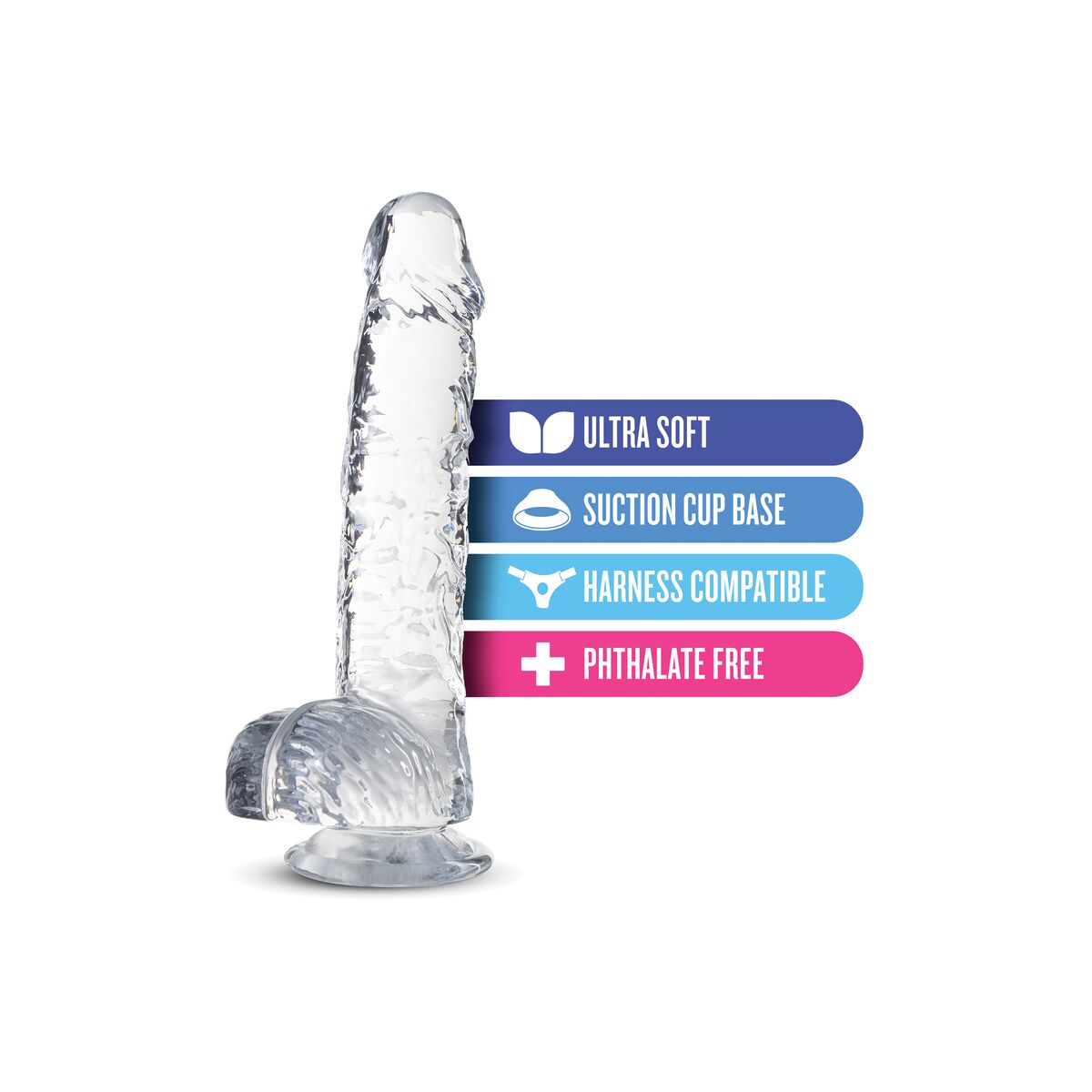 Consolador Realista Blush Naturally Yours TPE Ø 2,8 cm