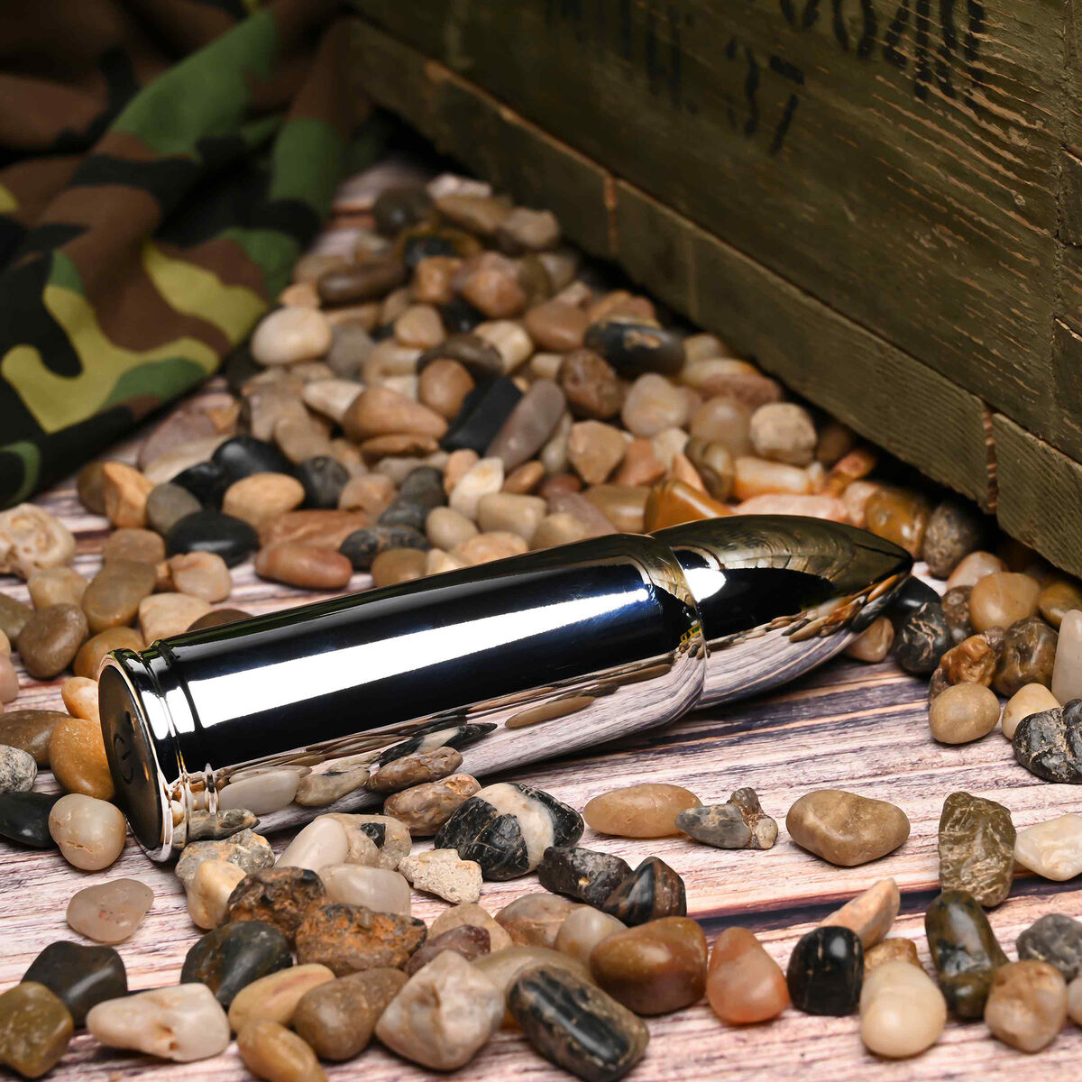 Bala Vibradora Zero Tolerance Zero Tolerance Plateado