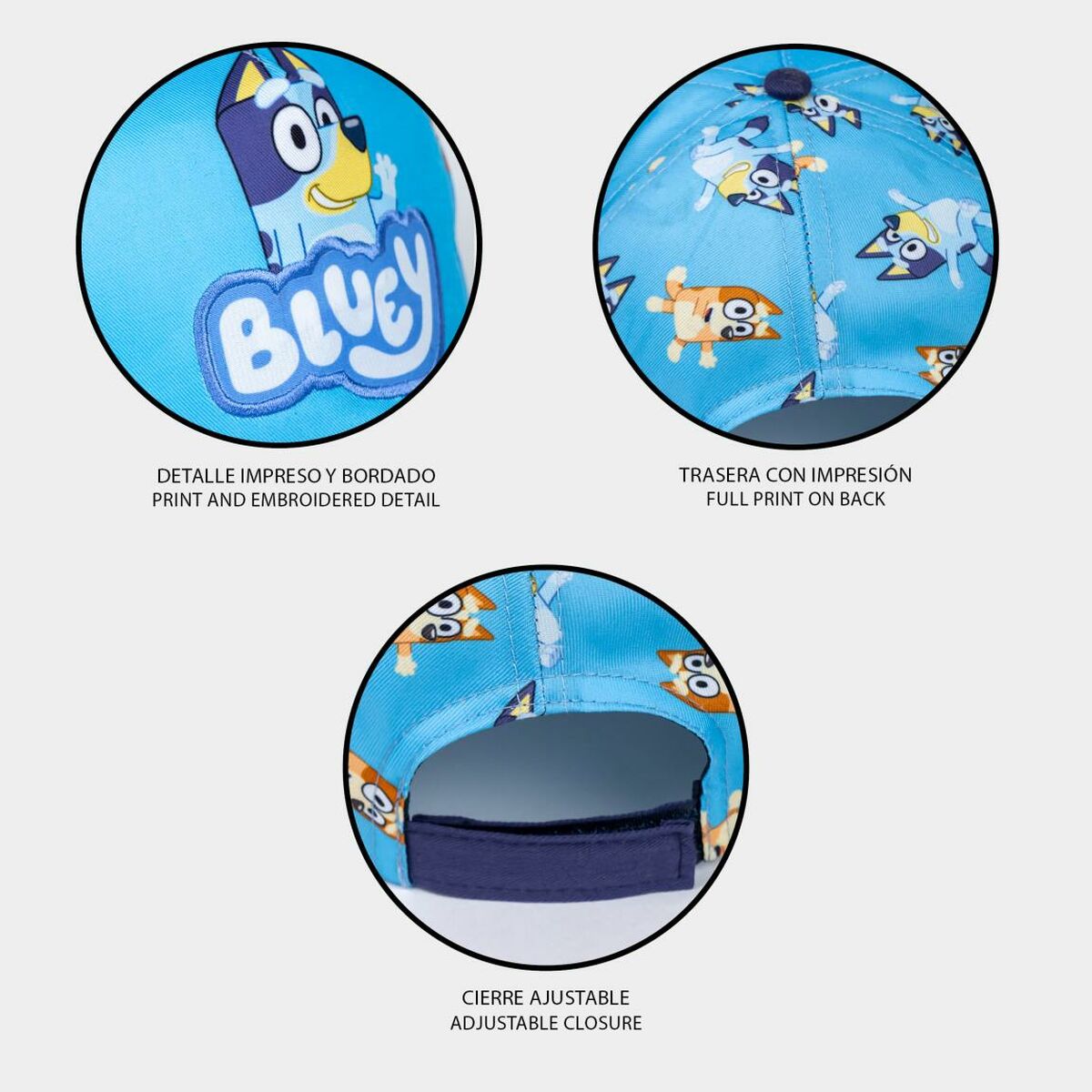 Gorra Infantil Bluey