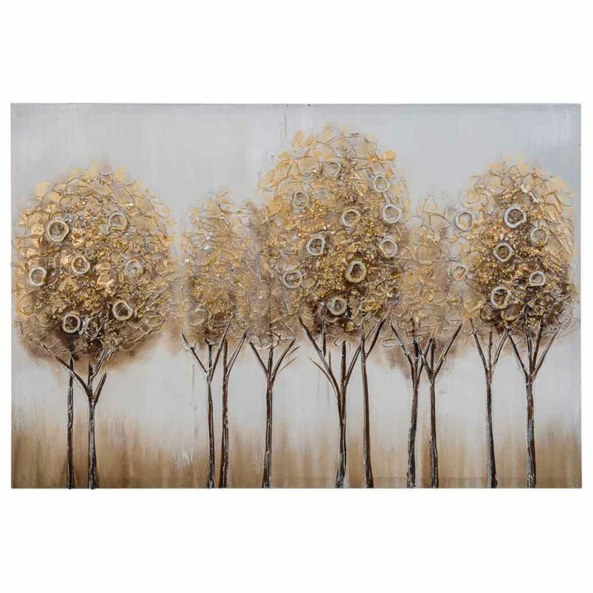 Cuadro Alexandra House Living Nature Lienzo Madera de abeto 90 x 3 x 60 cm