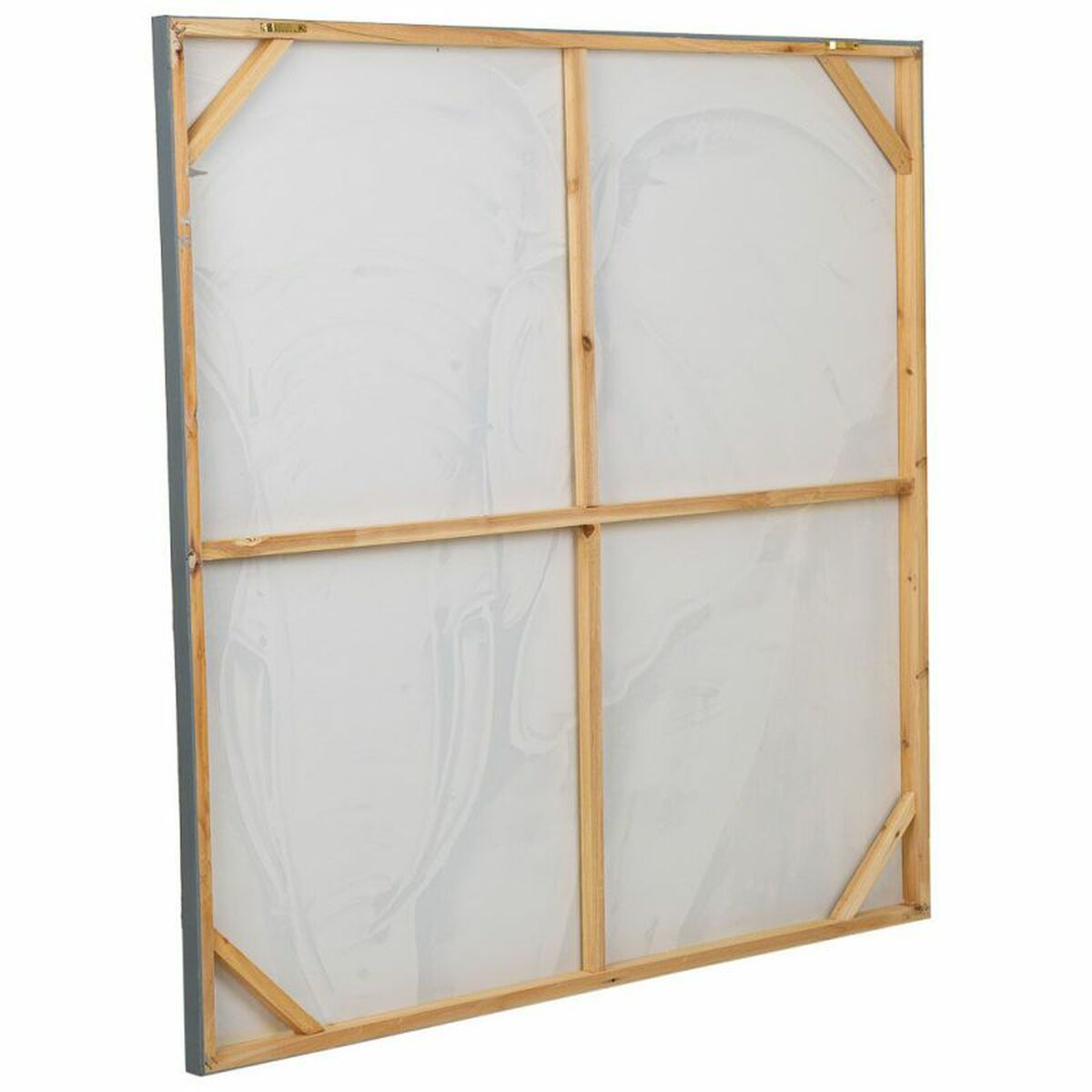 Cuadro Alexandra House Living Asia Lienzo Madera de abeto 100 x 3 x 100 cm