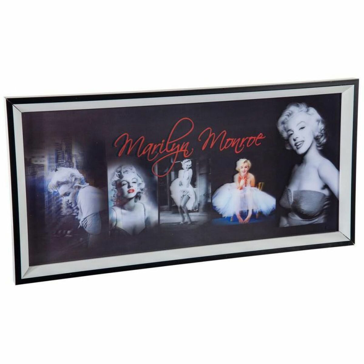 Cuadro 3D Alexandra House Living Vidrio Plástico 53 x 2 x 26 cm 3 Piezas