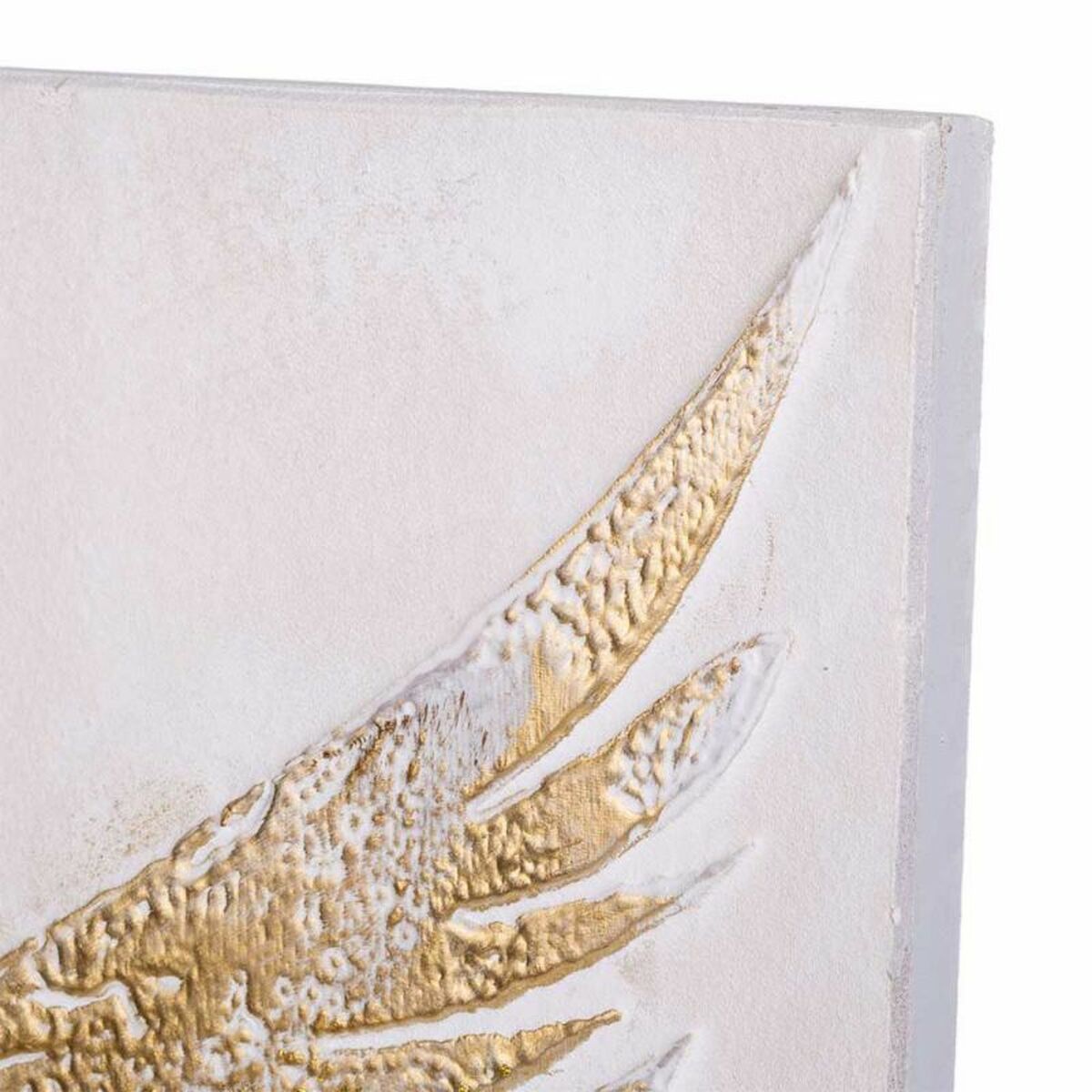 Cuadro Alexandra House Living Lona Madera de abeto 60 x 1 x 40 cm