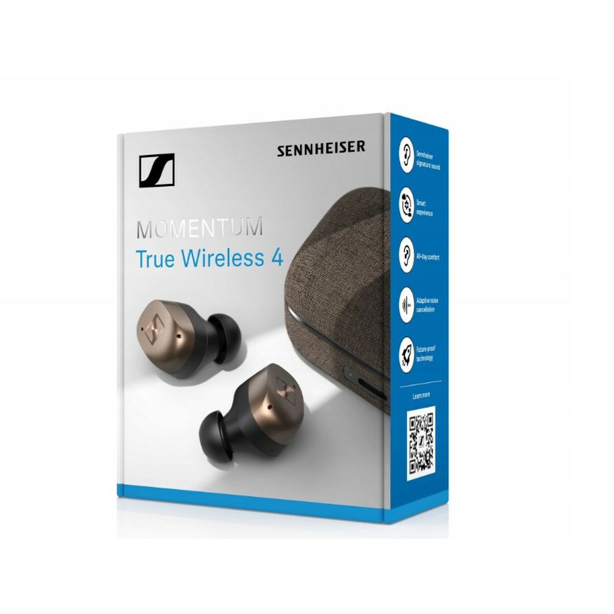 Auriculares in Ear Bluetooth Sennheiser Momentum True Wireless 4 Beige Bronce