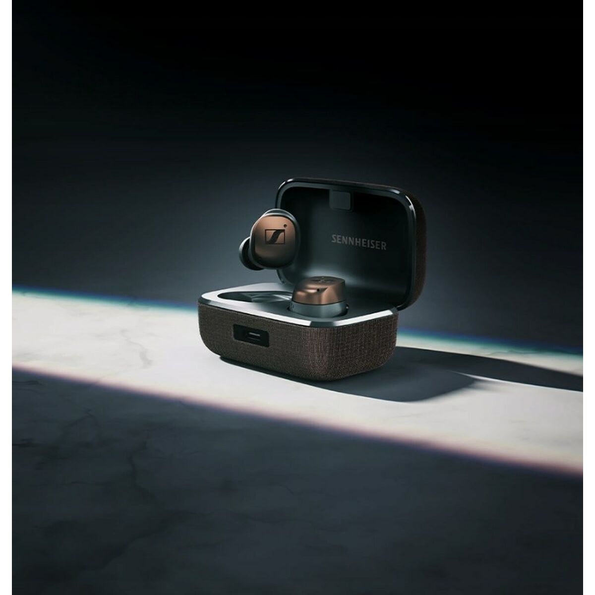 Auriculares in Ear Bluetooth Sennheiser Momentum True Wireless 4 Beige Bronce