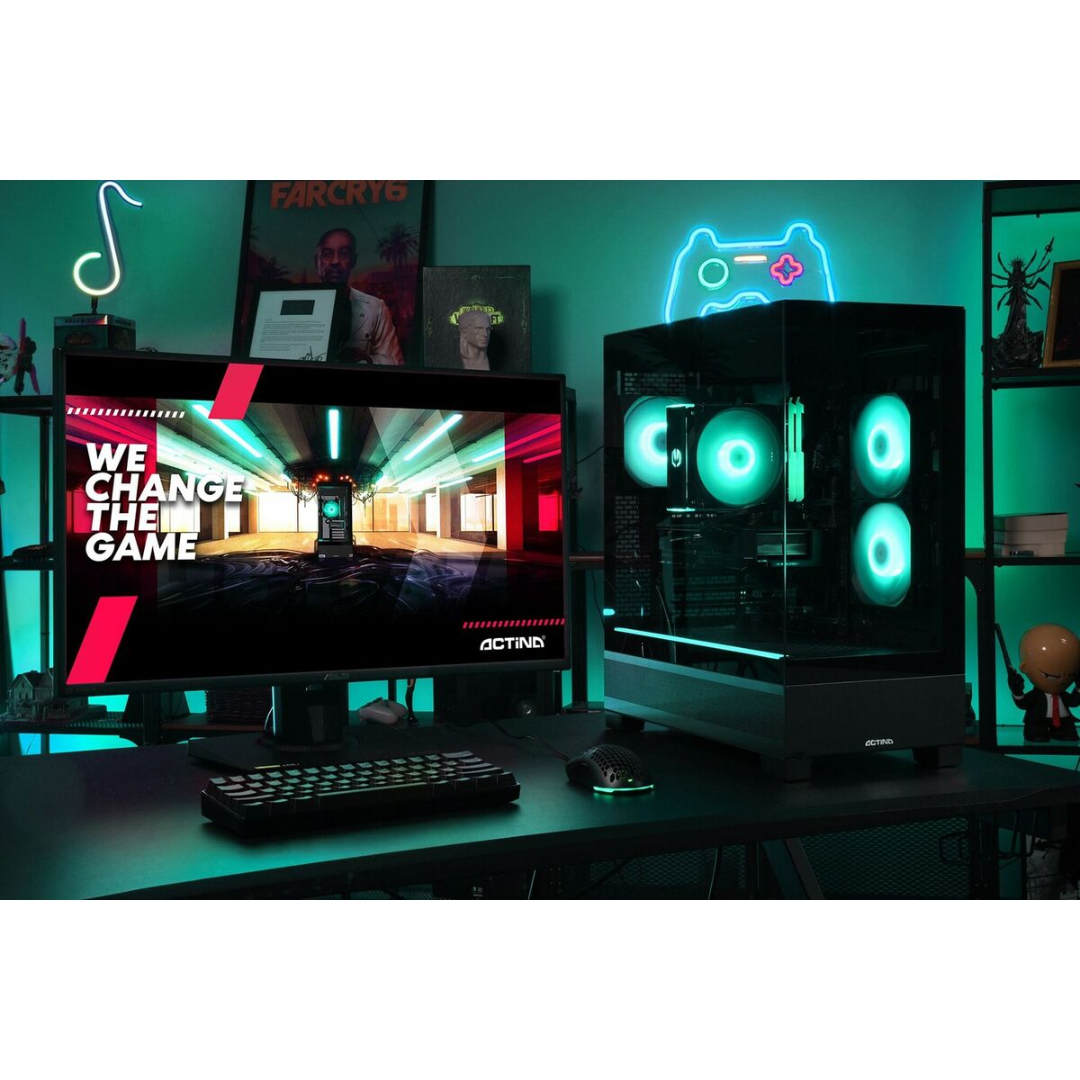 PC de Sobremesa Actina Intel Core i5-12400F 32 GB RAM 1 TB SSD