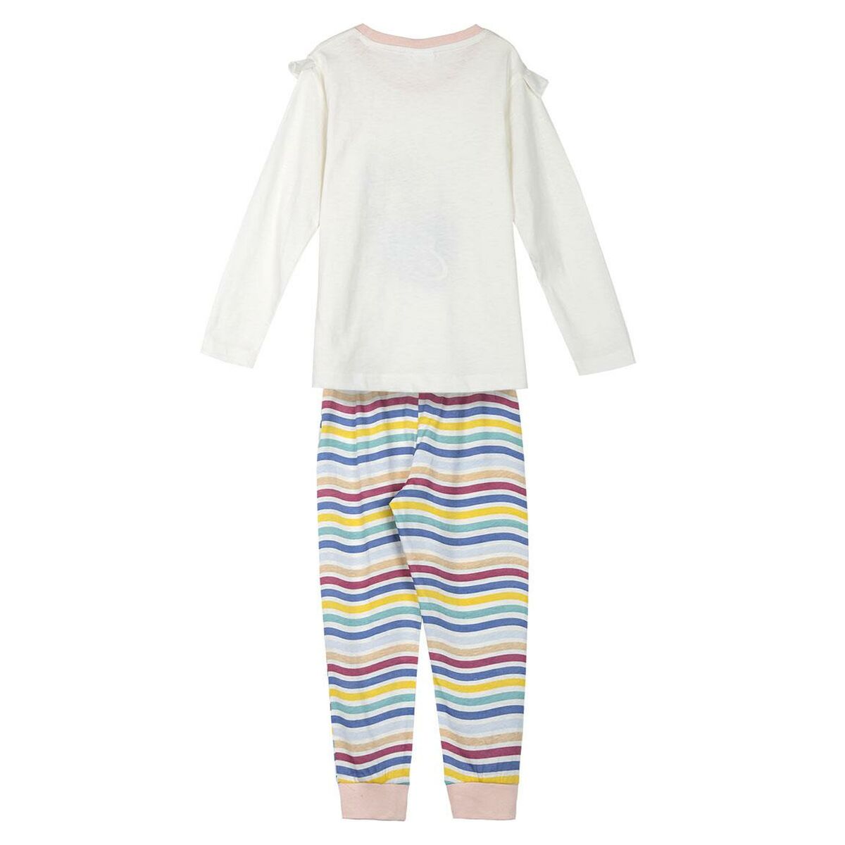 Pijama Infantil Frozen Beige