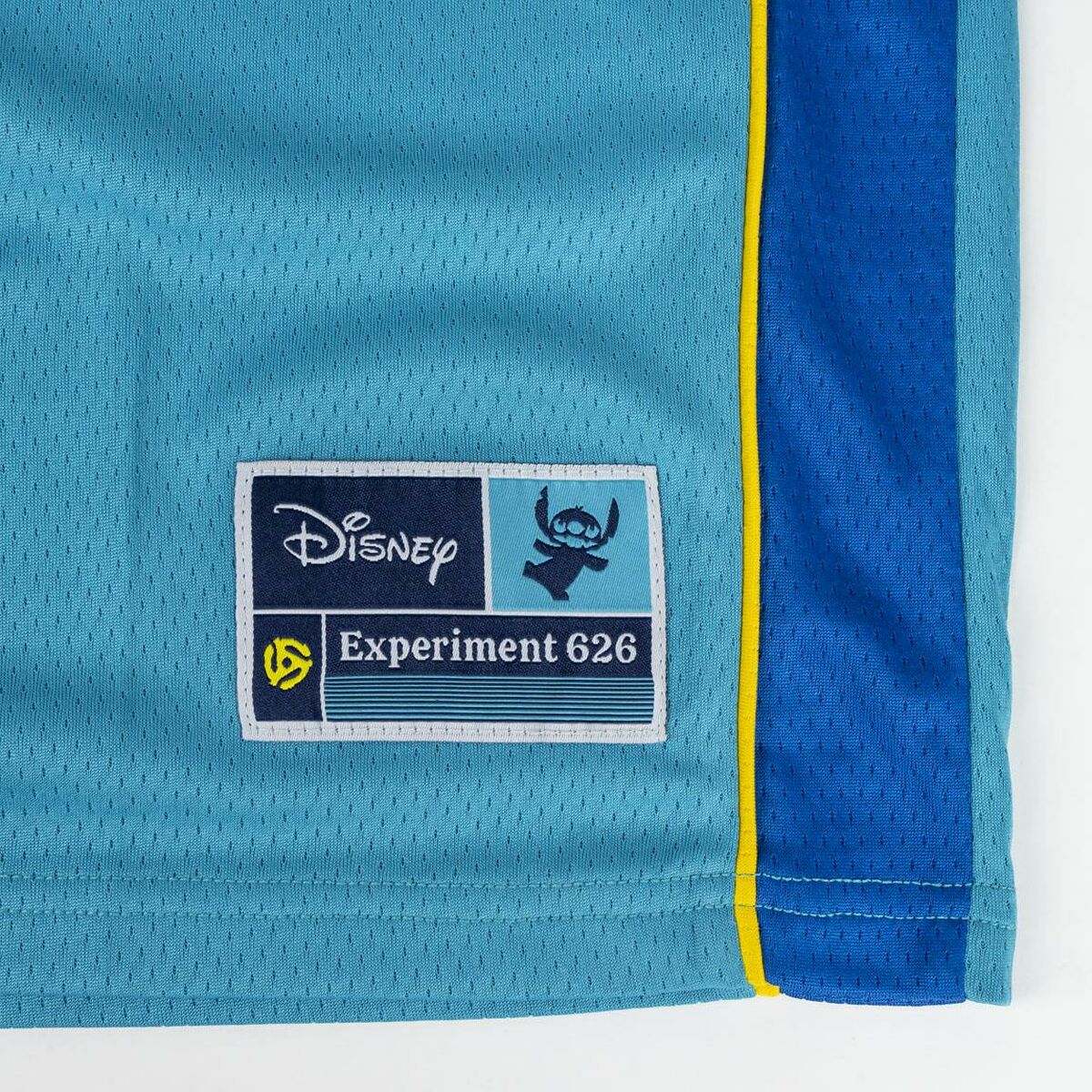 Camiseta de baloncesto Stitch Azul Unisex