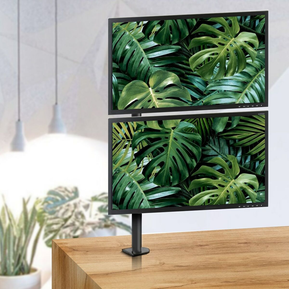 Soporte de Mesa para Pantalla MacLean MC-967 27" 13"