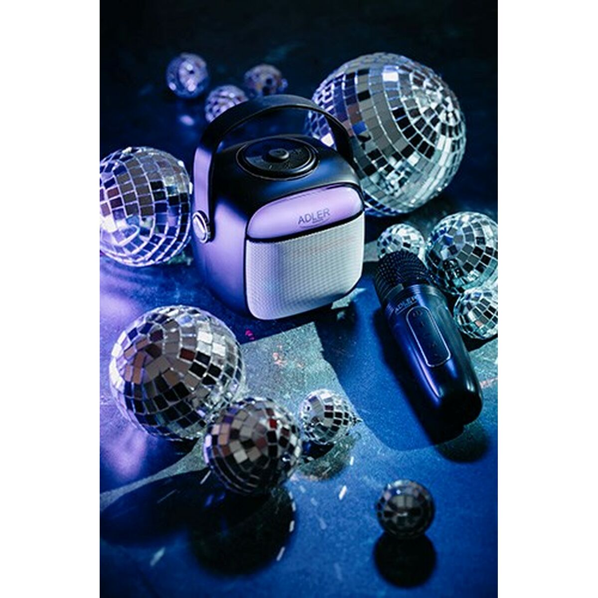 Altavoz Bluetooth Portátil Adler AD 1199b Gris