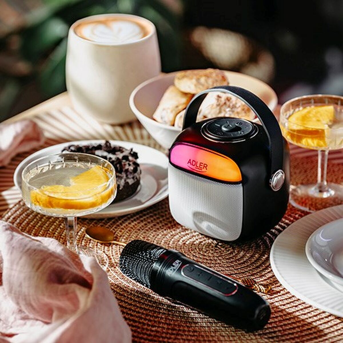 Altavoz Bluetooth Portátil Adler AD 1199b Gris