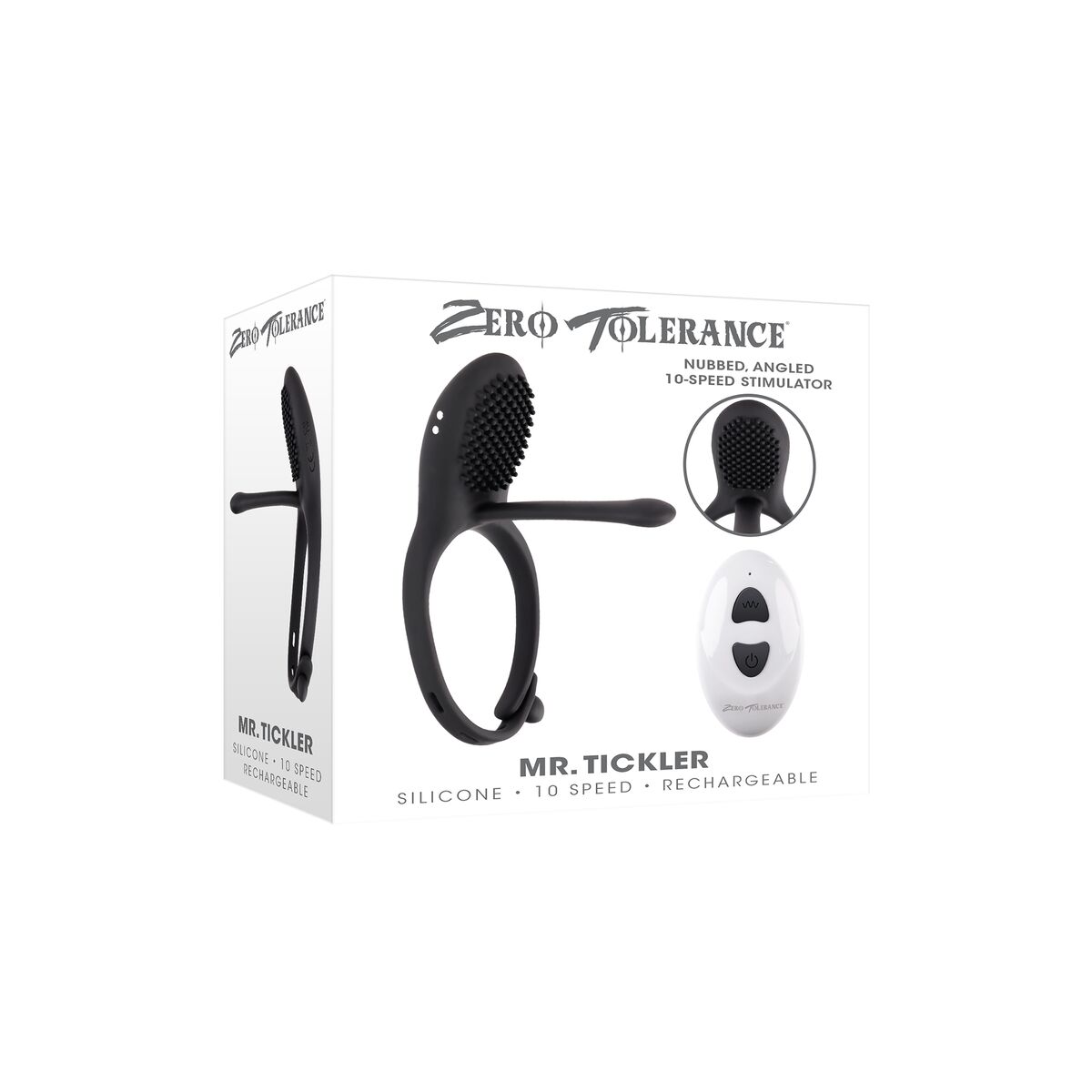 Anillo para el Pene Zero Tolerance Zero Tolerance Negro