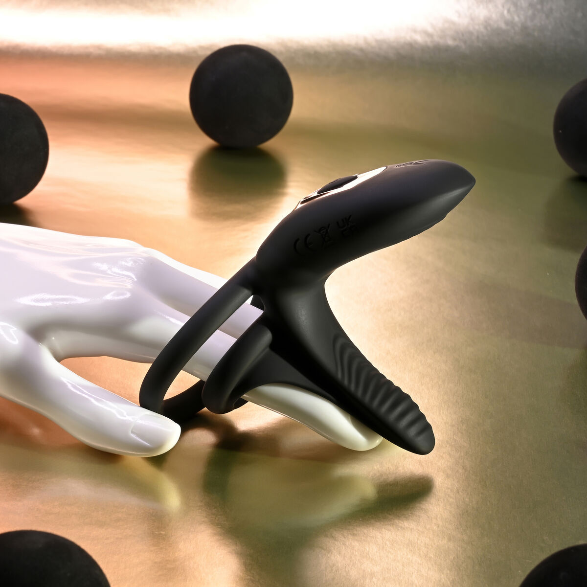 Anillo para el Pene Playboy Negro