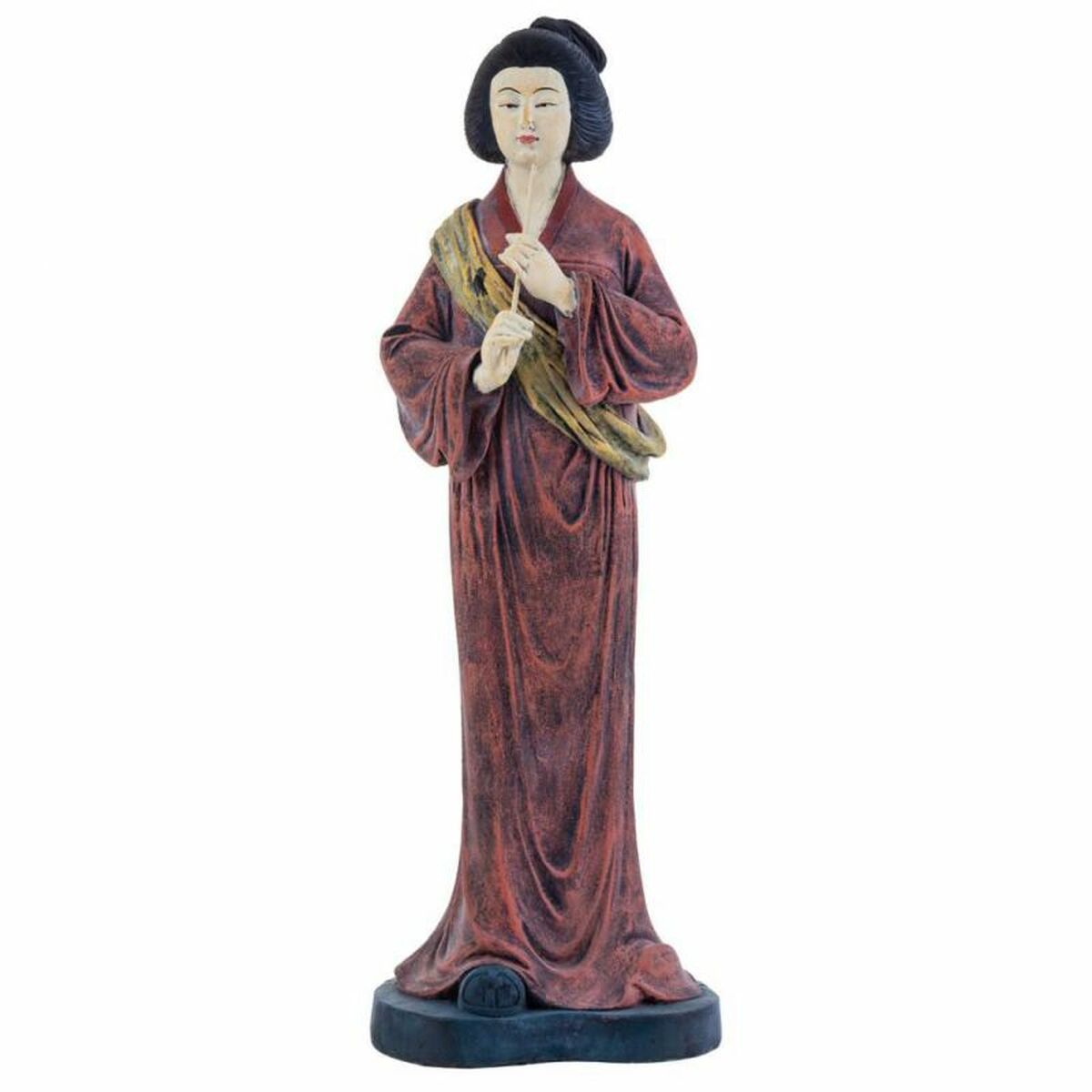 Figura Decorativa Alexandra House Living Oriental Música 18 x 61 x 21 cm
