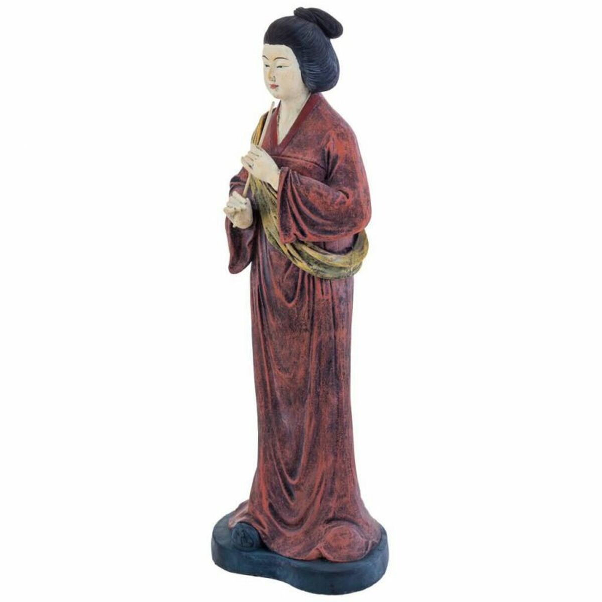 Figura Decorativa Alexandra House Living Oriental Música 18 x 61 x 21 cm