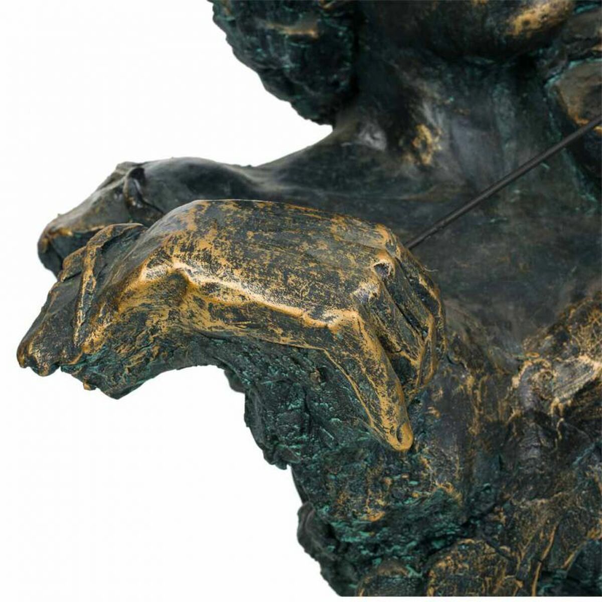 Figura Decorativa Alexandra House Living Músico 35 x 61 x 61 cm