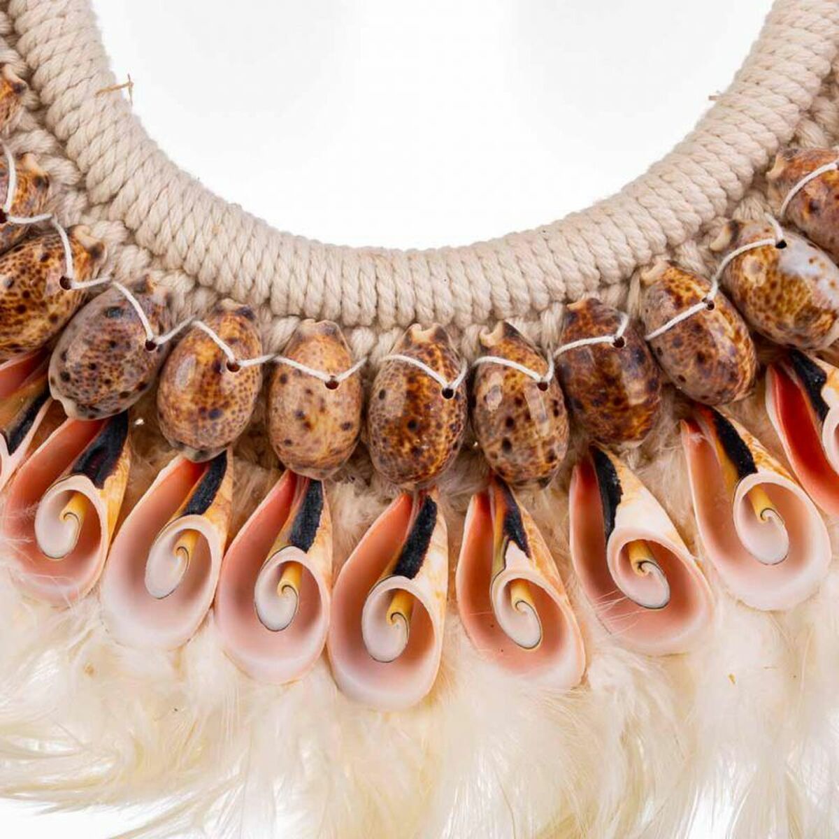 Figura Decorativa Alexandra House Living Blanco 12 x 42 x 25 cm