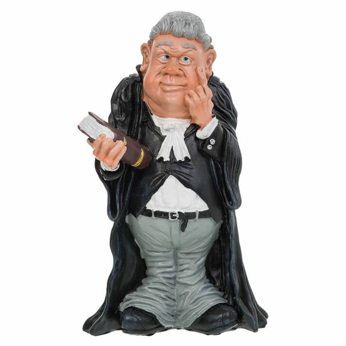 Figura Coleccionable Alexandra House Living Poliresina Juez 12 x 25 x 15 cm