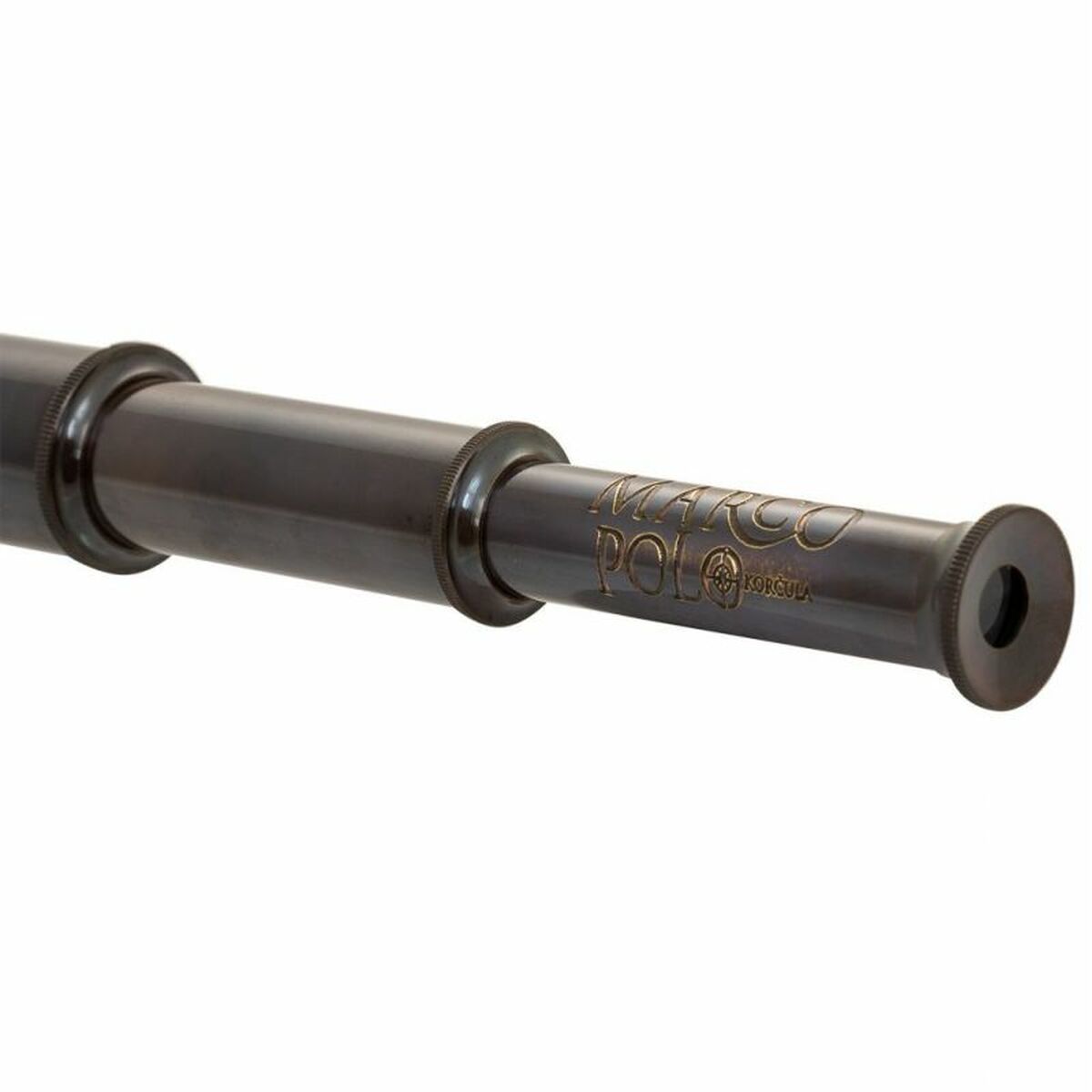 Figura Decorativa Alexandra House Living Marrón Telescopio 8 x 8 x 40 cm