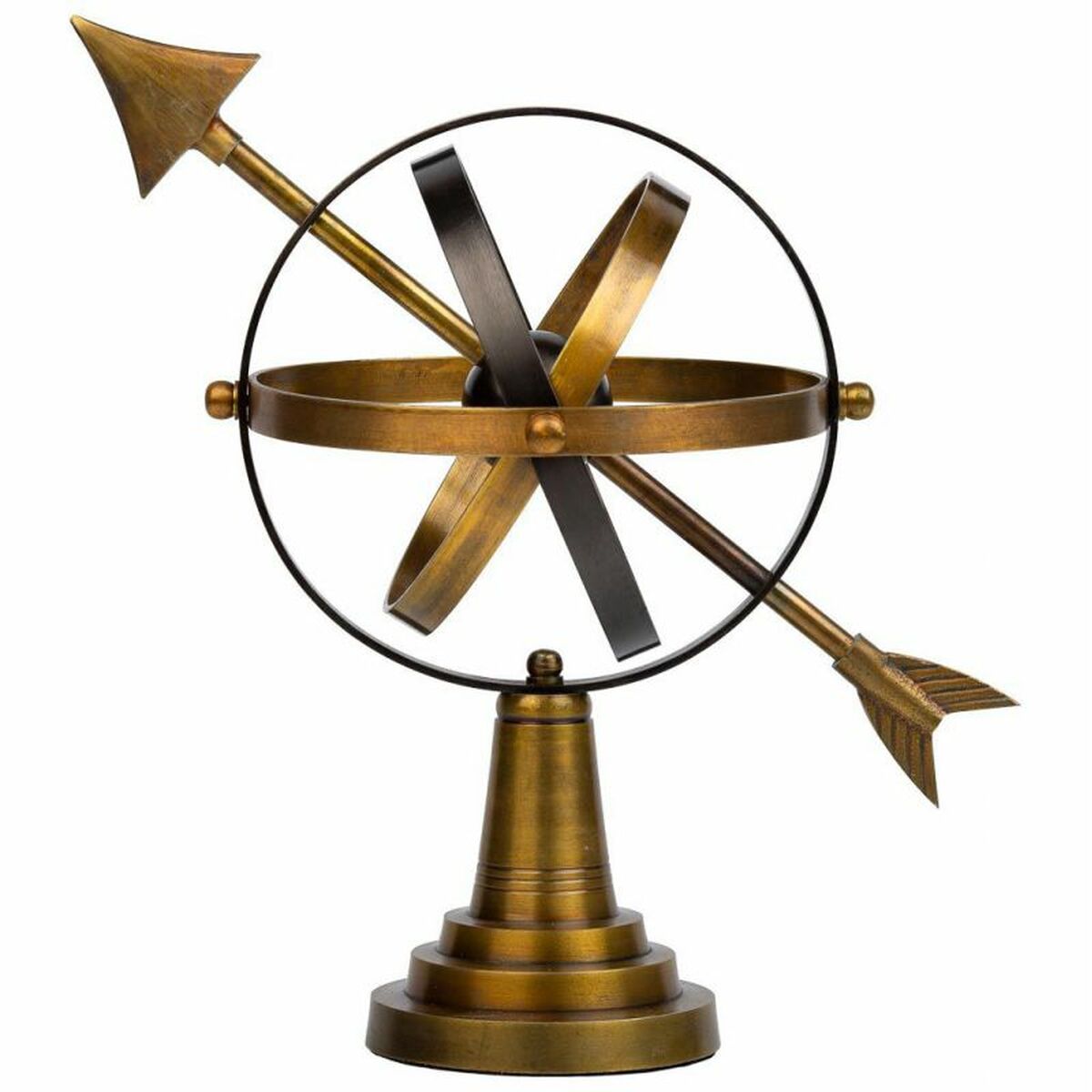 Figura Decorativa Alexandra House Living Marrón 17 x 30 x 17 cm