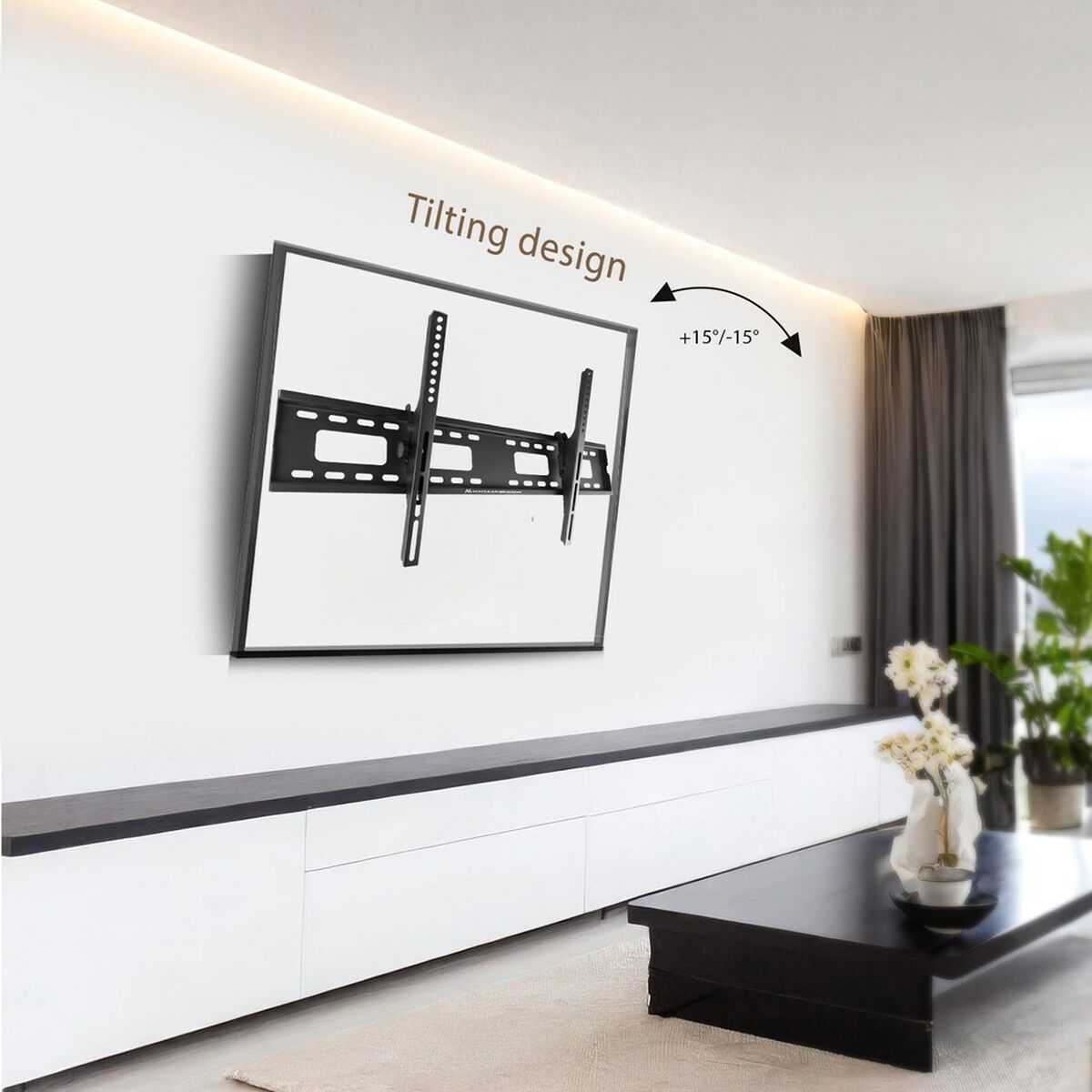 Soporte TV MacLean MC-422 43" 100" 120 kg