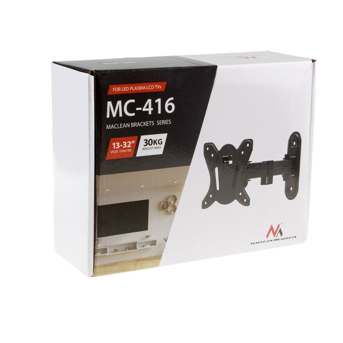 Soporte TV MacLean MC-416 32" 13" 30 Kg