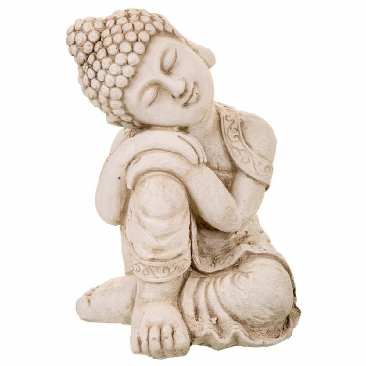 Figura Decorativa Alexandra House Living Gris Buda 25 x 34 x 25 cm