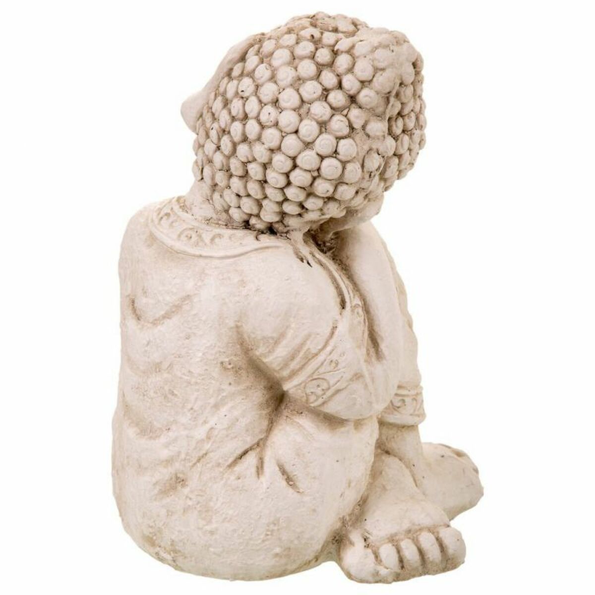 Figura Decorativa Alexandra House Living Gris Buda 25 x 34 x 25 cm