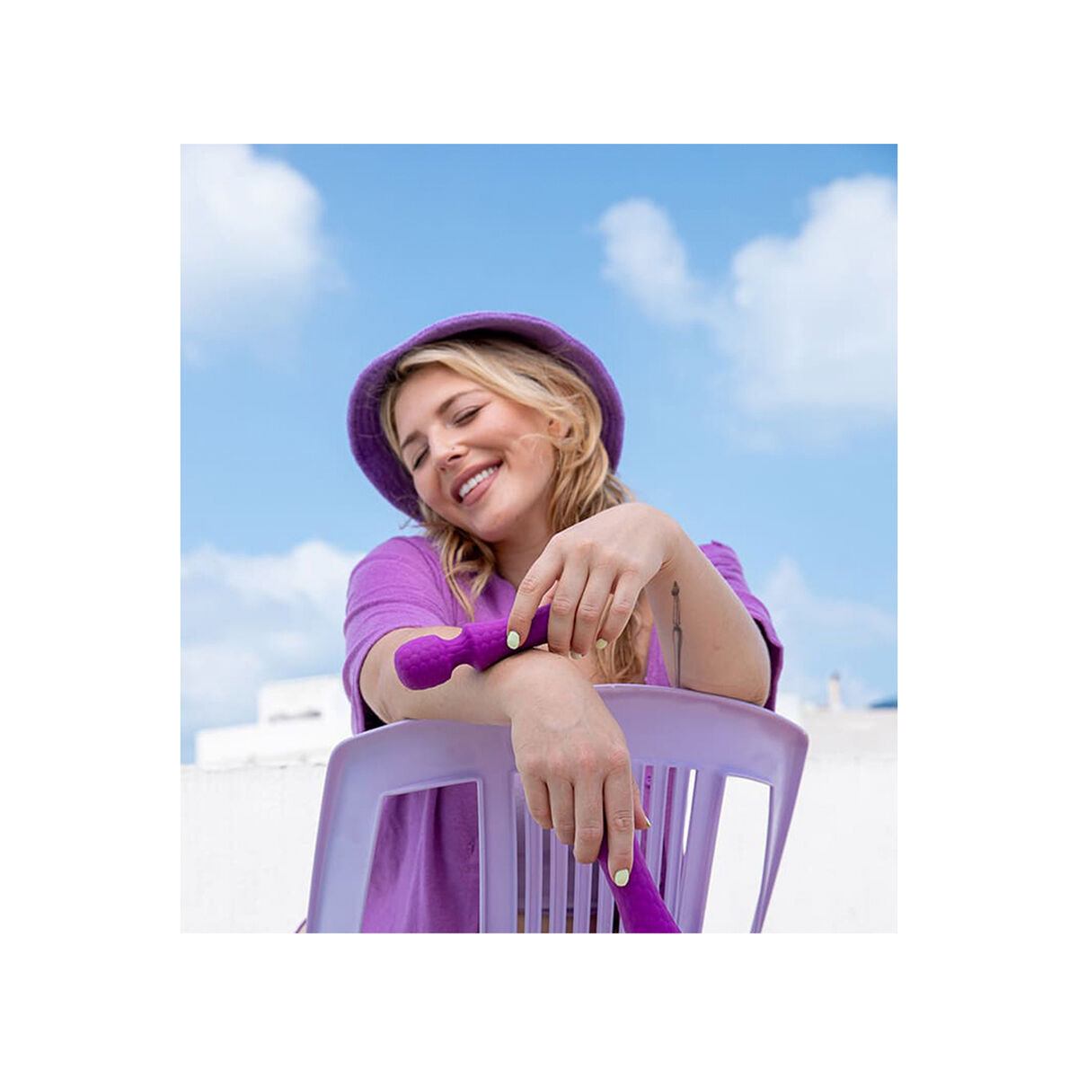 Limpiador de Juguetes Erótico FemmeFunn Morado