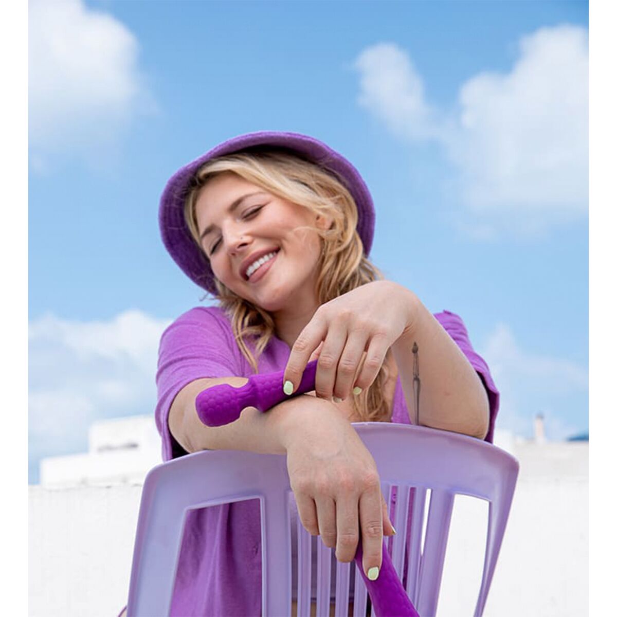 Limpiador de Juguetes Erótico FemmeFunn Morado