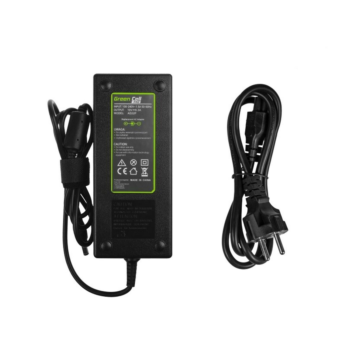 Cargador para Portátil Green Cell AD22P 120 W
