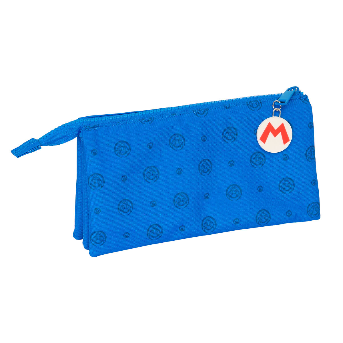 Portatodo Triple Super Mario Play Azul Rojo 22 x 12 x 3 cm