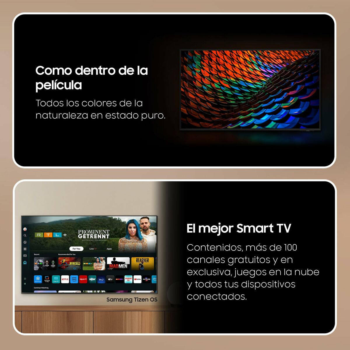 Smart TV Samsung TU75DU7105KX 75 75" 4K Ultra HD LED HDR HDR10+