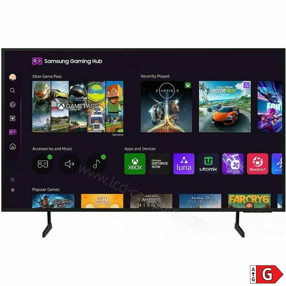 Smart TV Samsung TU75DU7105KX 75 75" 4K Ultra HD LED HDR HDR10+