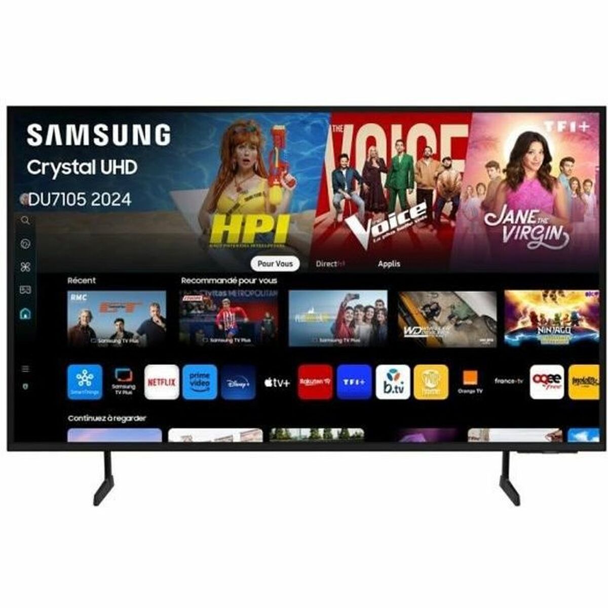 Smart TV Samsung TU75DU7105KX 75 75" 4K Ultra HD LED HDR HDR10+