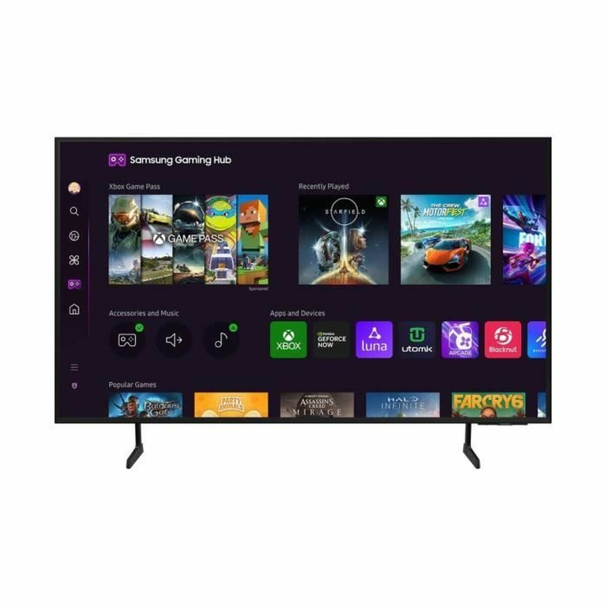 Smart TV Samsung TU75DU7105KX 75 75" 4K Ultra HD LED HDR HDR10+