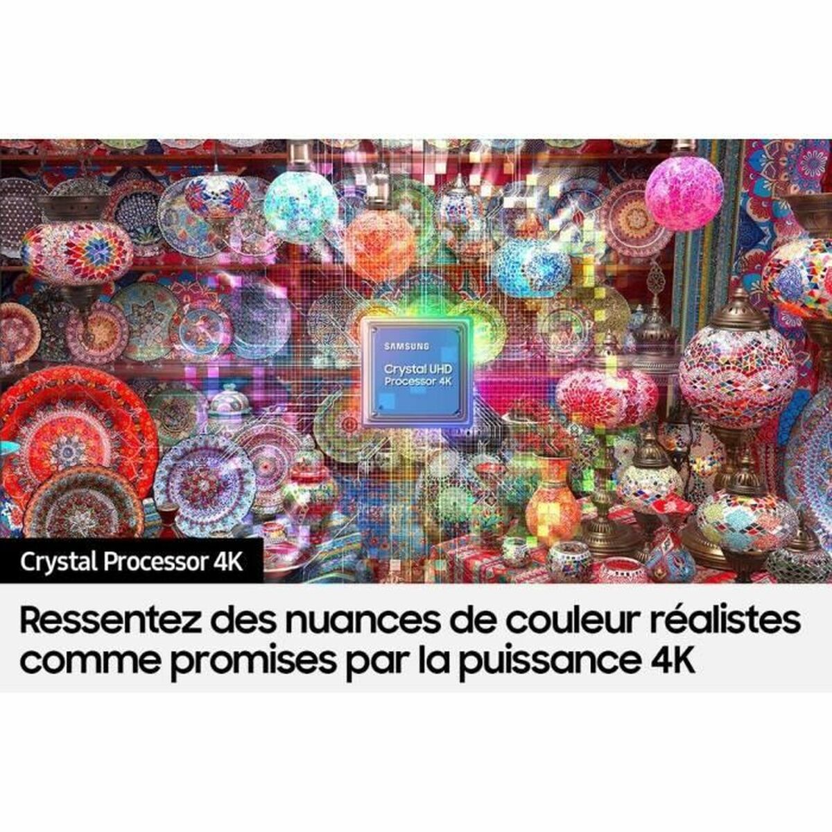 Smart TV Samsung TU75DU7105KX 75 75" 4K Ultra HD LED HDR HDR10+