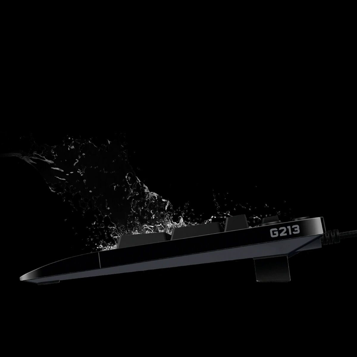 Teclado Gaming Logitech 920-008093 Qwerty Español Negro