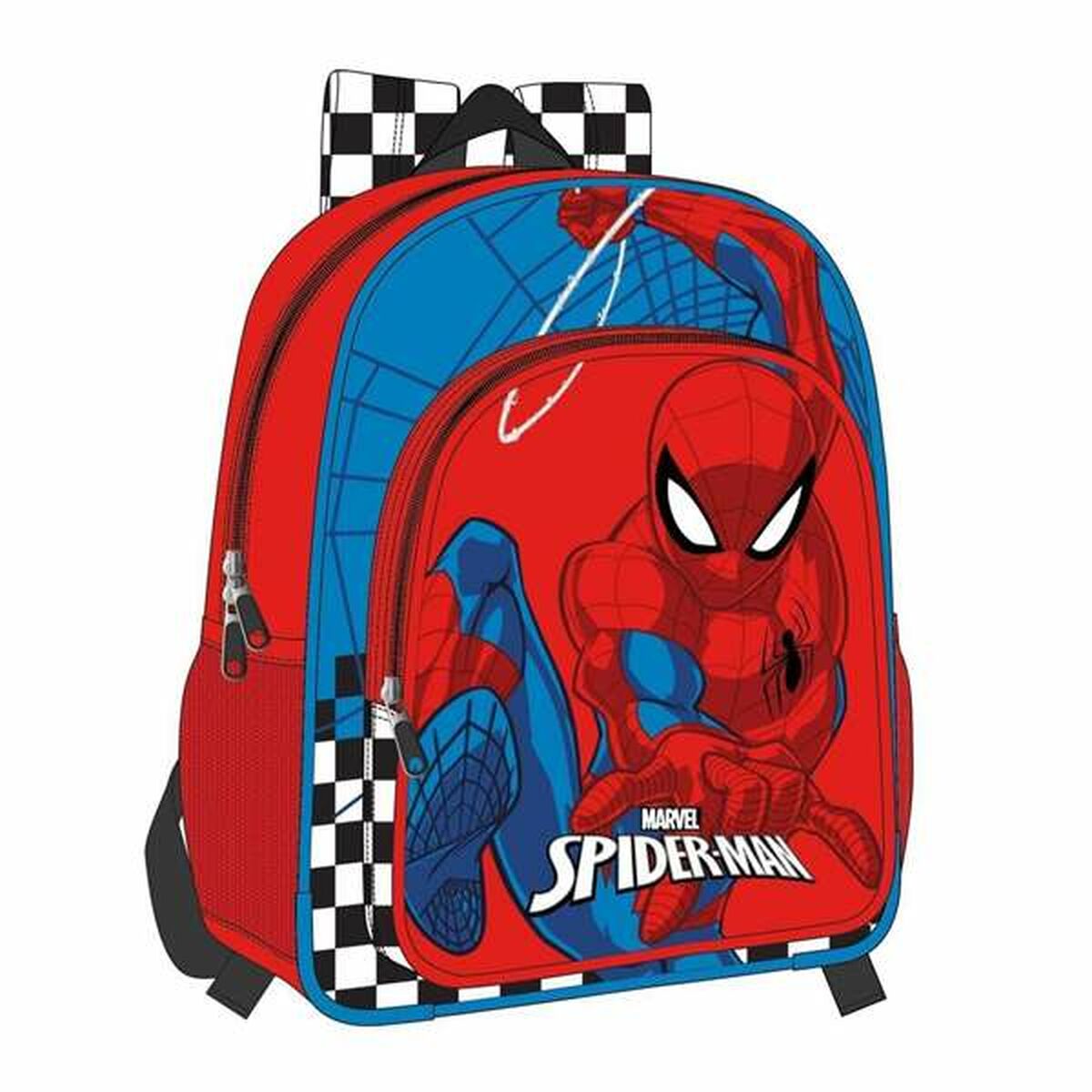 Mochila Escolar Spider-Man Rojo 31 x 12 x 38 cm
