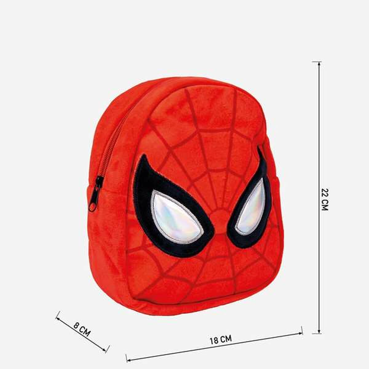 Mochila Escolar Spider-Man 18 x 22 x 8 cm