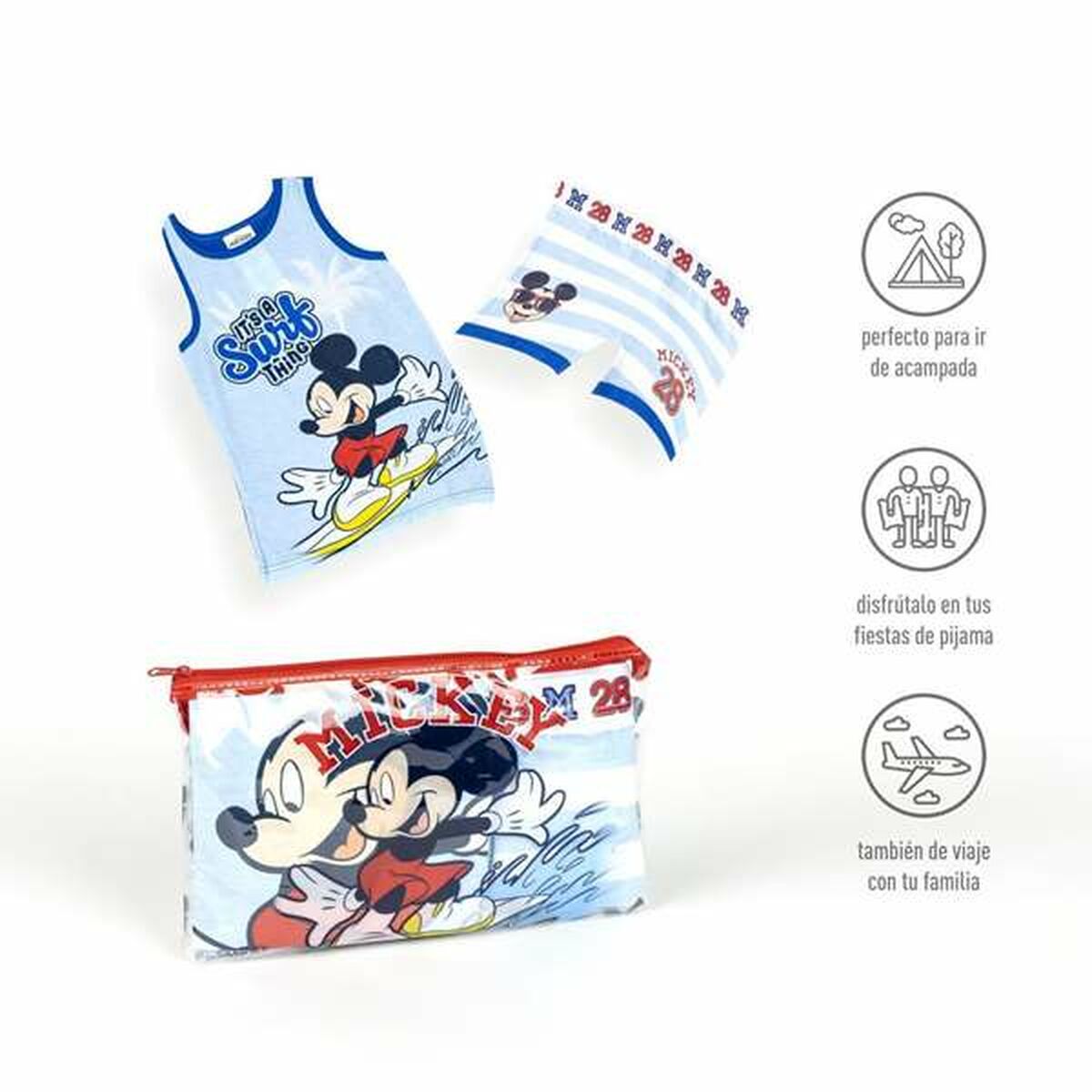 Pijama Infantil Mickey Mouse 6 Años
