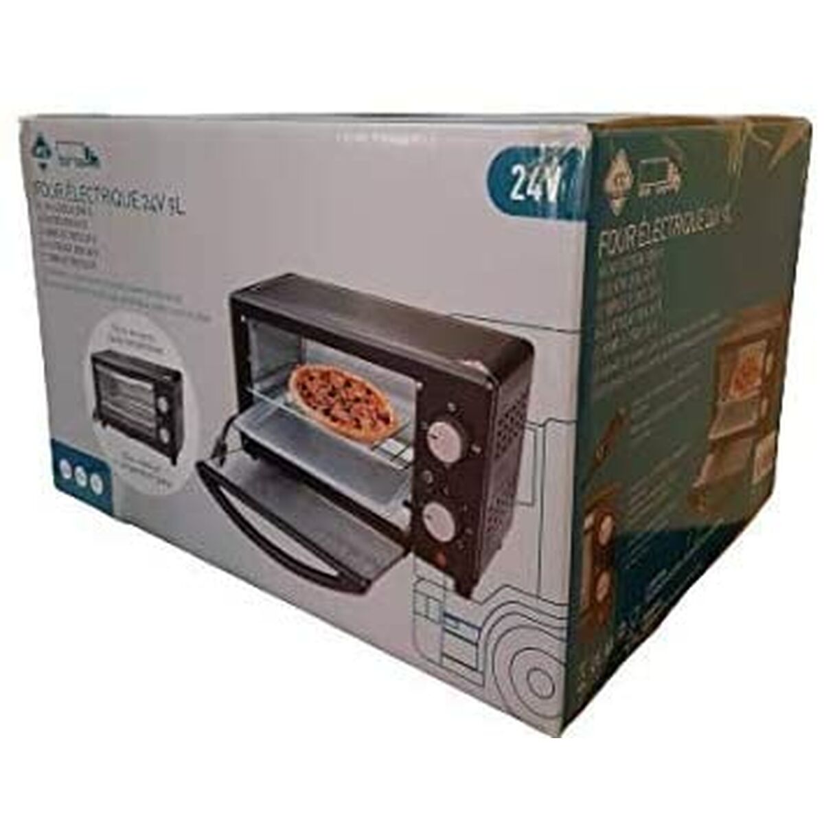 Horno HTC EQUIPEMENT ELECTRIC OVEN 9 L 300 W