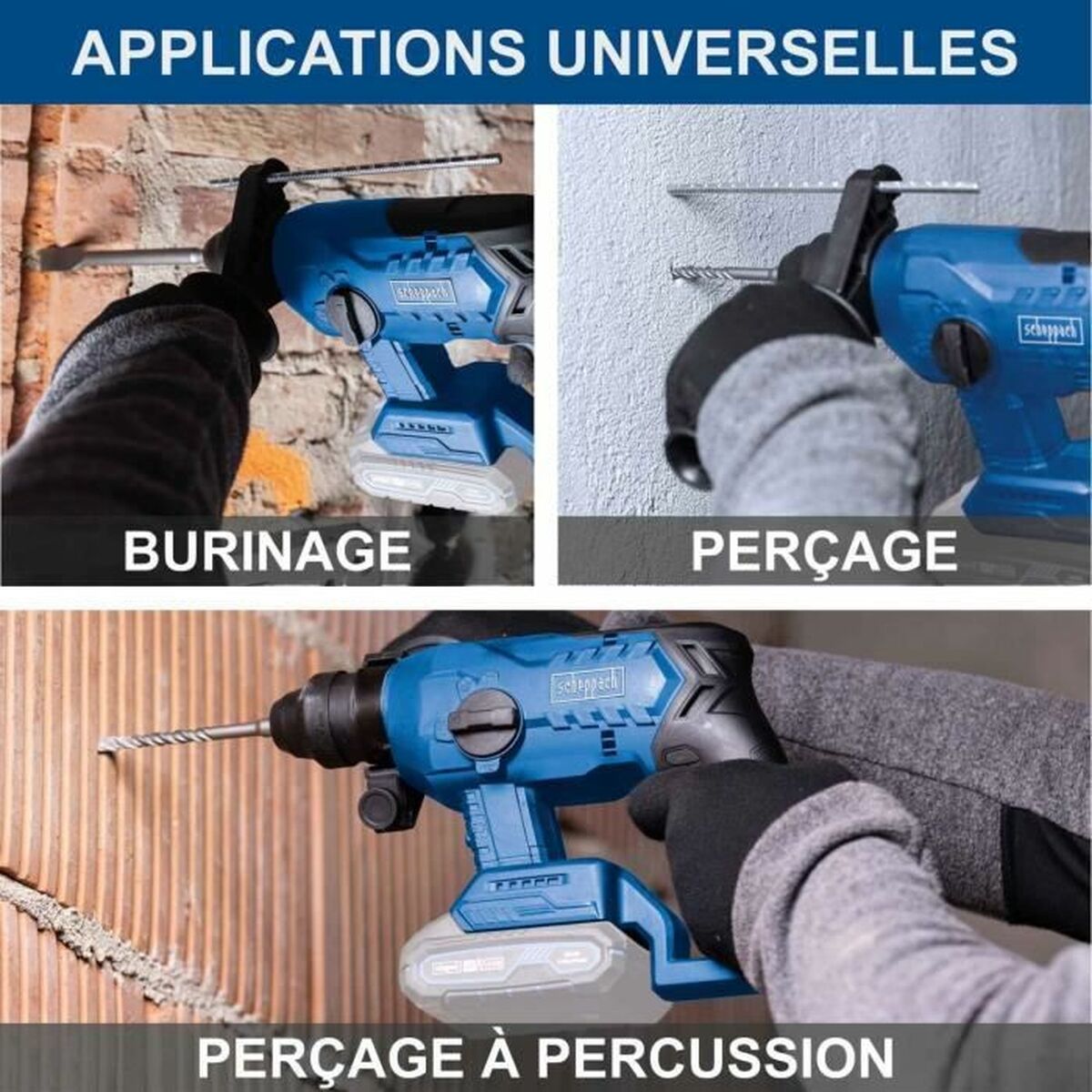 Atornillador eléctrico Scheppach